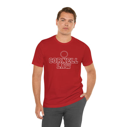 Cornell University Law School- Adult, Regular Fit, Soft Cotton, T-shirt