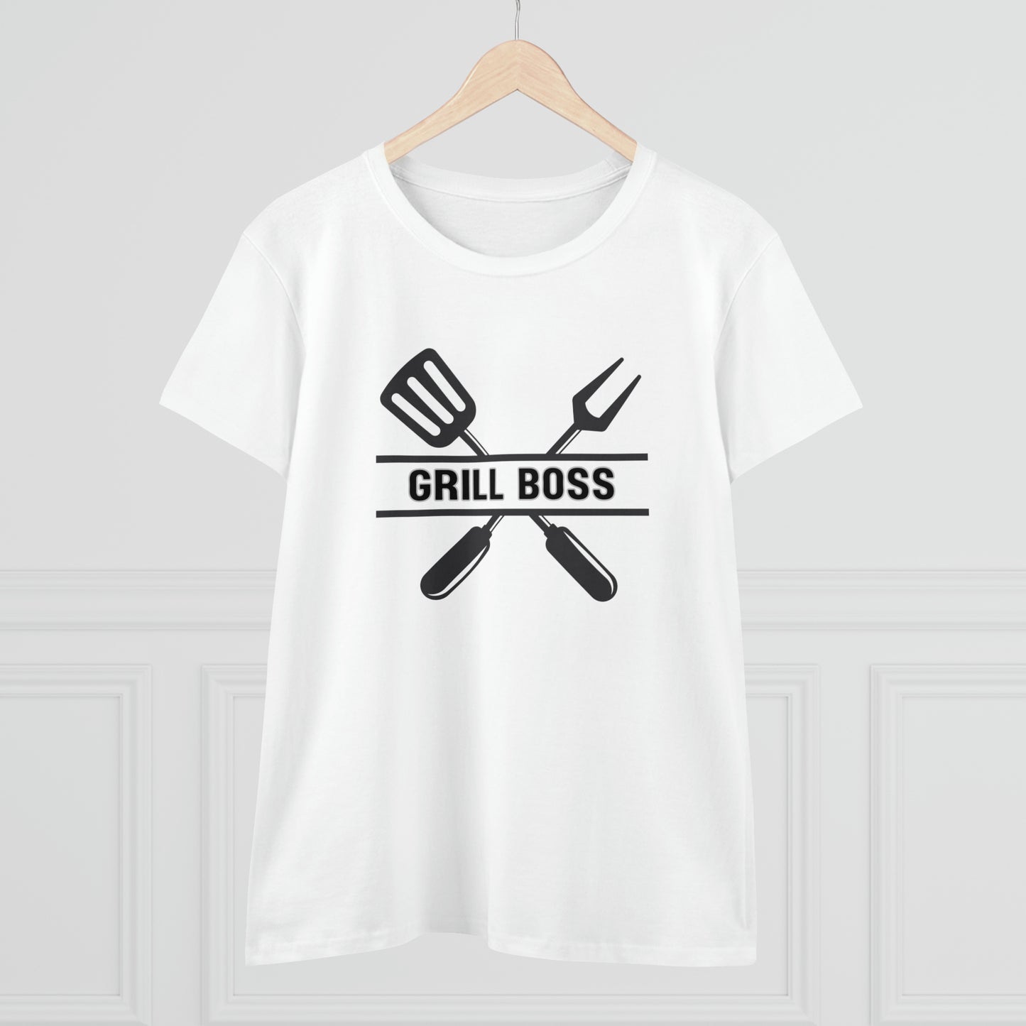 Hobby, Interests, Grilling, Family, Dad, Mom- Adult, Semi-fitted, T-shirt