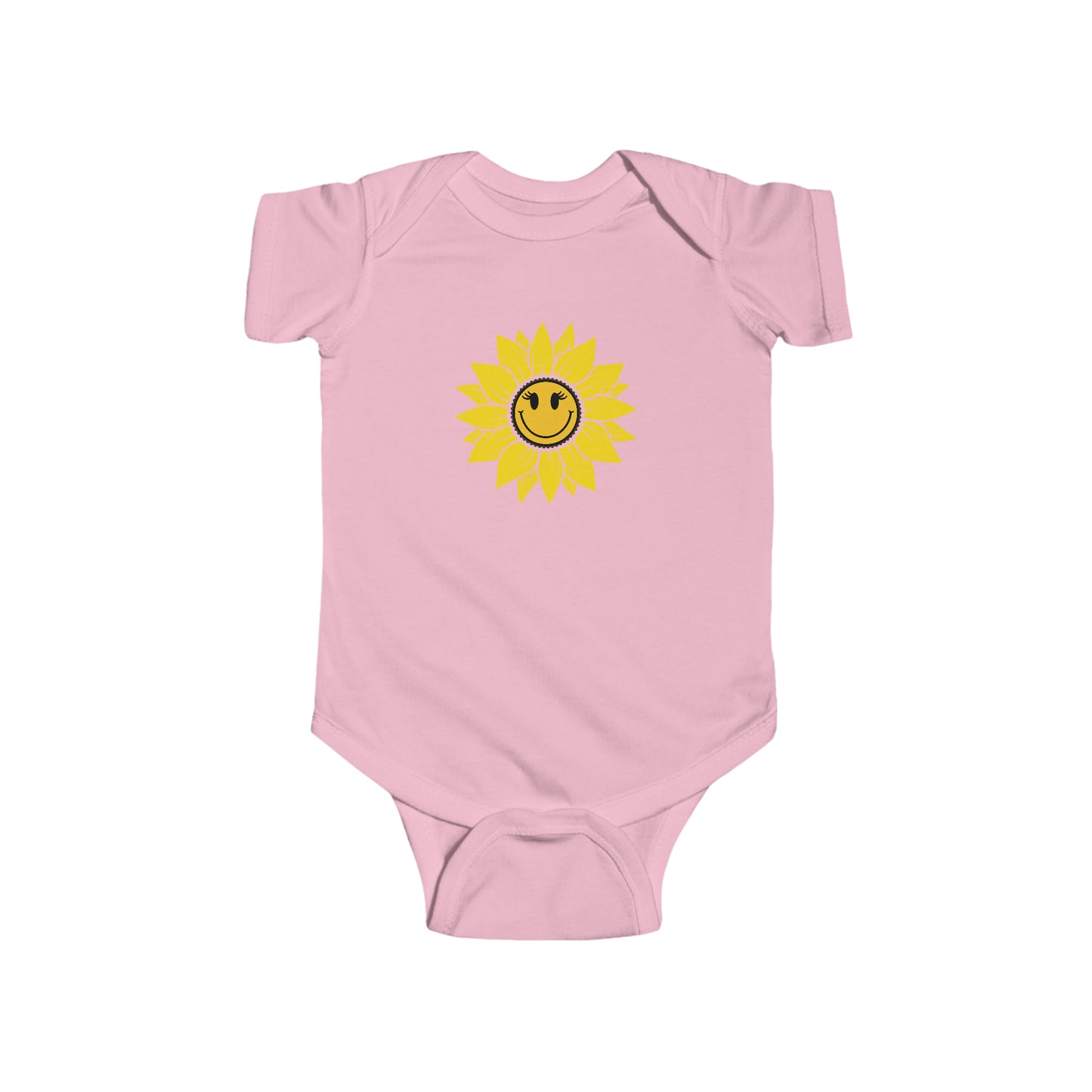 Positive, Sunflower, Nature, Gardens, Flowers, Garden- Infant, Baby, Toddler, Soft Cotton, Onesie