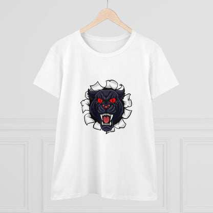 Holidays, Halloween, Animals, Felines- Adult, Semi-fitted, Smaller Size Image, T-shirt