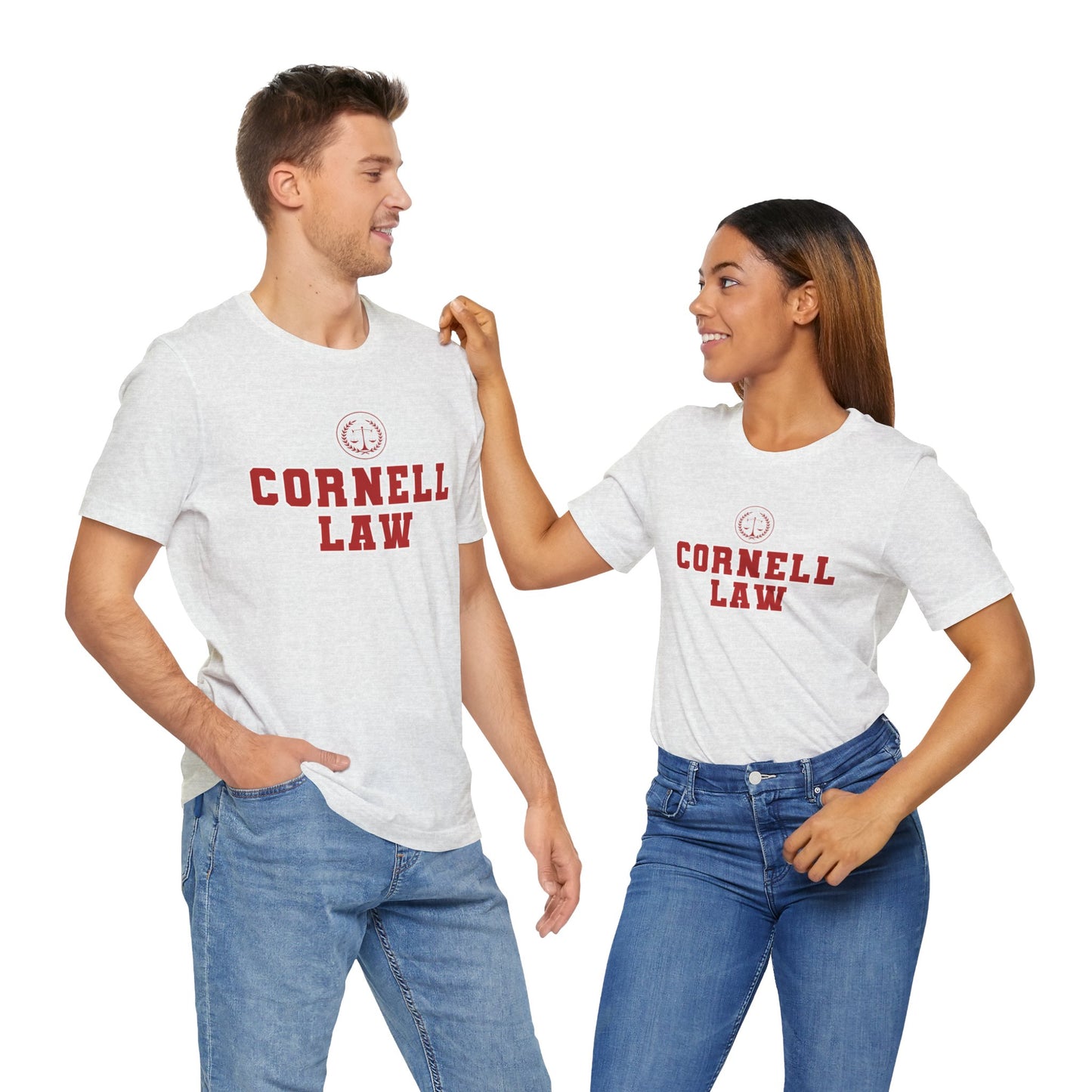Cornell University Law School- Adult, Regular Fit, Soft Cotton, T-shirt