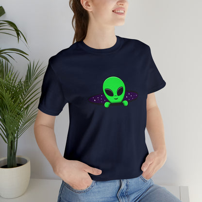 Fantasy, Alien Portal, Sci-fi, Aliens- Adult, Regular Fit, Soft Cotton, T-shirt