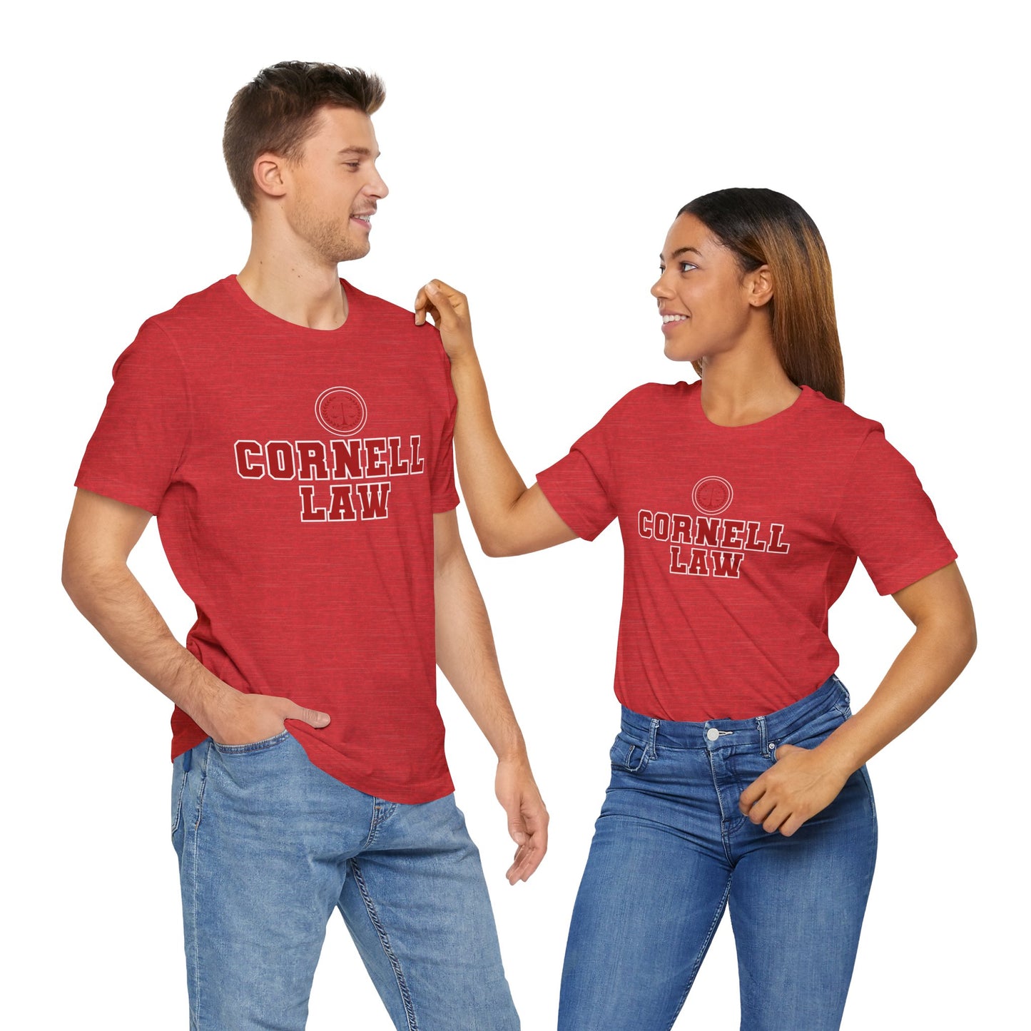 Cornell University Law School- Adult, Regular Fit, Soft Cotton, T-shirt