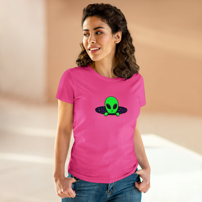 Fantasy, Alien Portal, Sci-fi, Aliens- Adult, Semi-fitted T-shirt