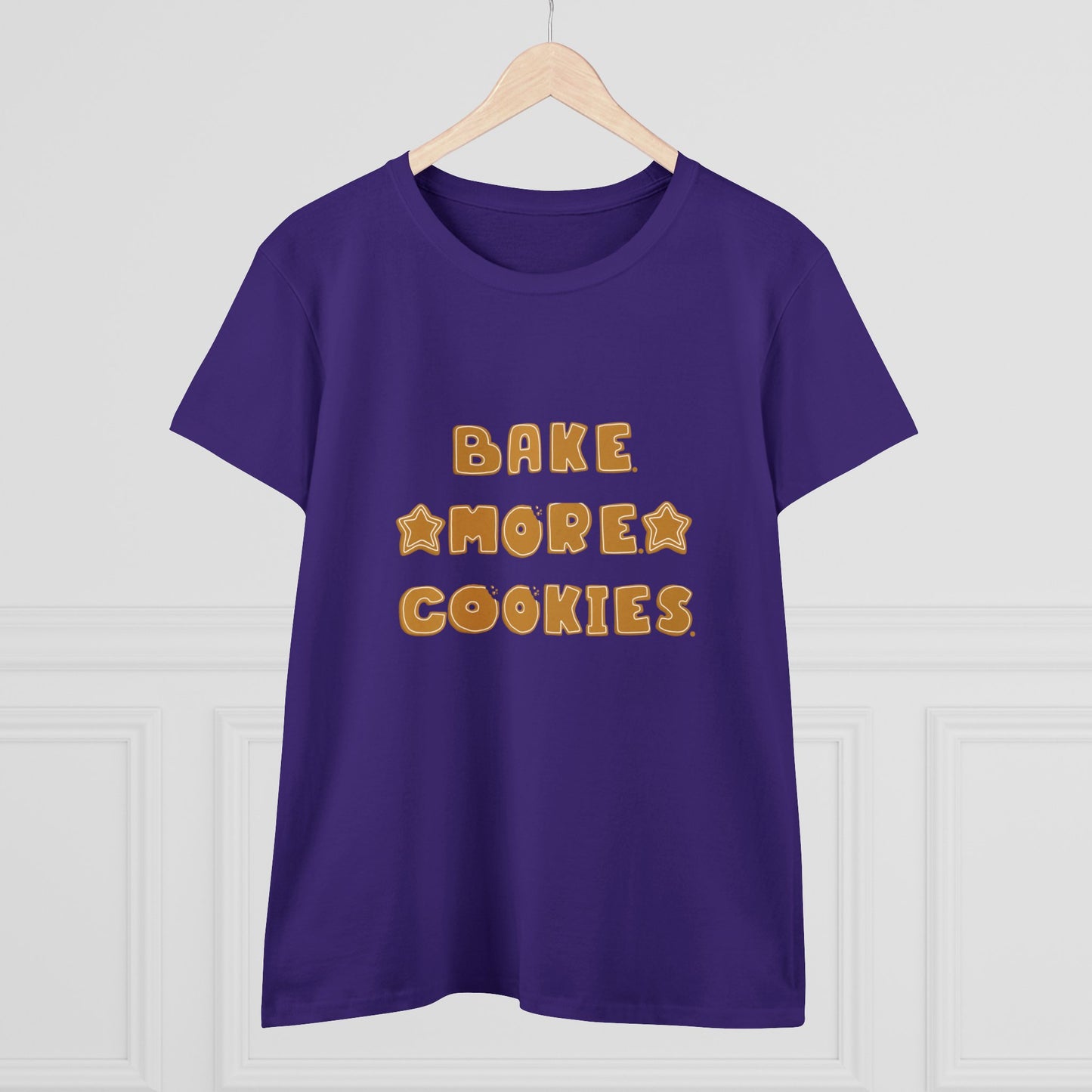 Hobby, Interest, Baking, Bake More Cookies, Star, Things, Food- Adult, Semi-fitted, Shirt