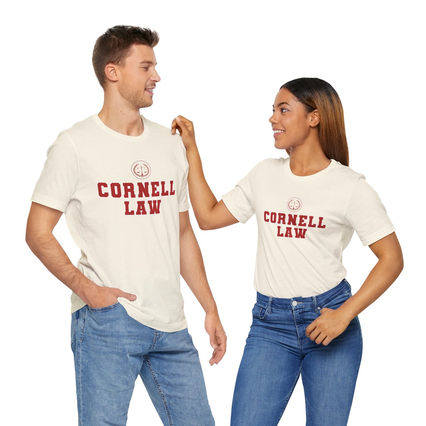 Cornell University Law School- Adult, Regular Fit, Soft Cotton, T-shirt