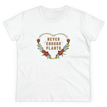 Nature, Plants, Never Enough Plants, Flowers- Adult, Semi-fitted, T-shirt