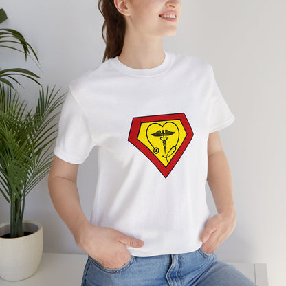 Occupation, Medical, Nurse, Doctor, Health Care Aide, Superhero, Sci-fi- Adult, Regular Fit, Soft Cotton, T-shirt