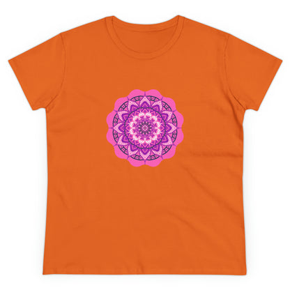 Colorful, Art, Nature, Flowers- Adult, Semi-fitted, T-shirt
