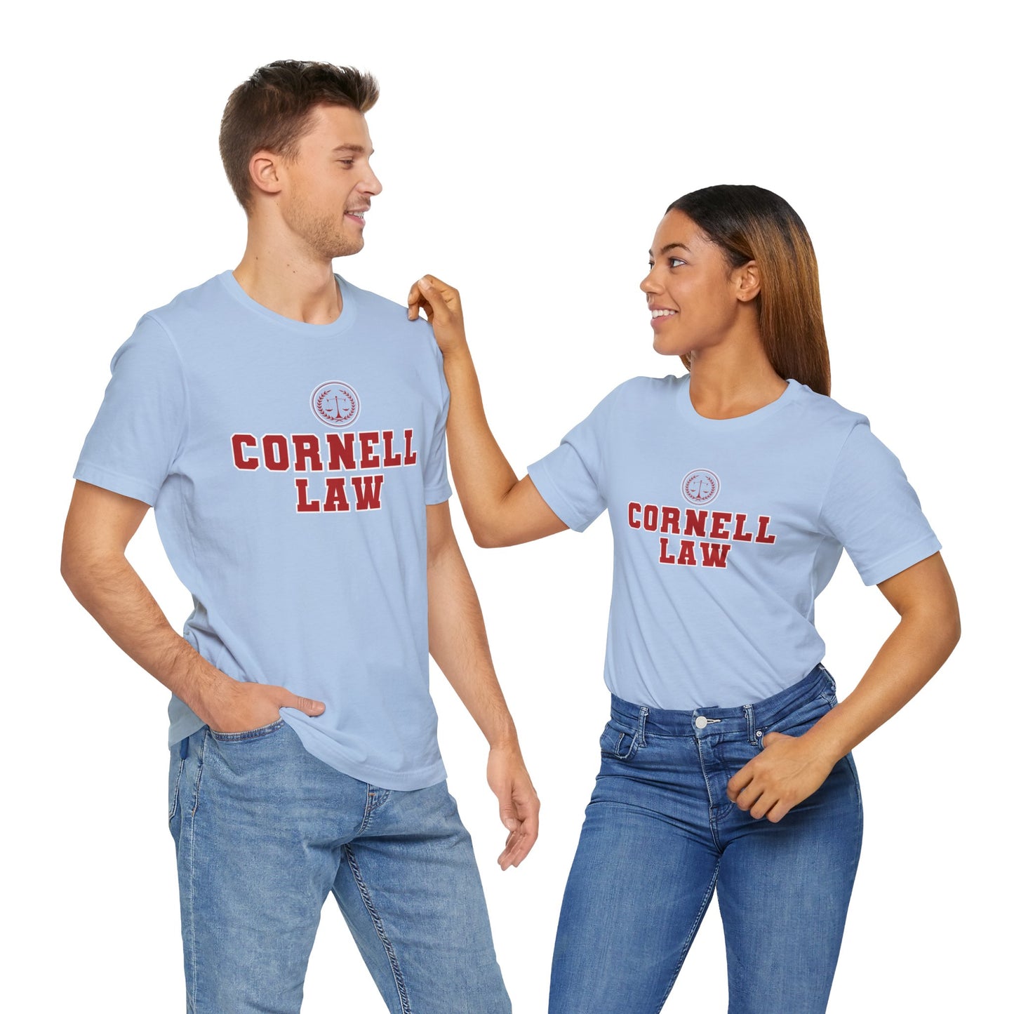 Cornell University Law School- Adult, Regular Fit, Soft Cotton, T-shirt