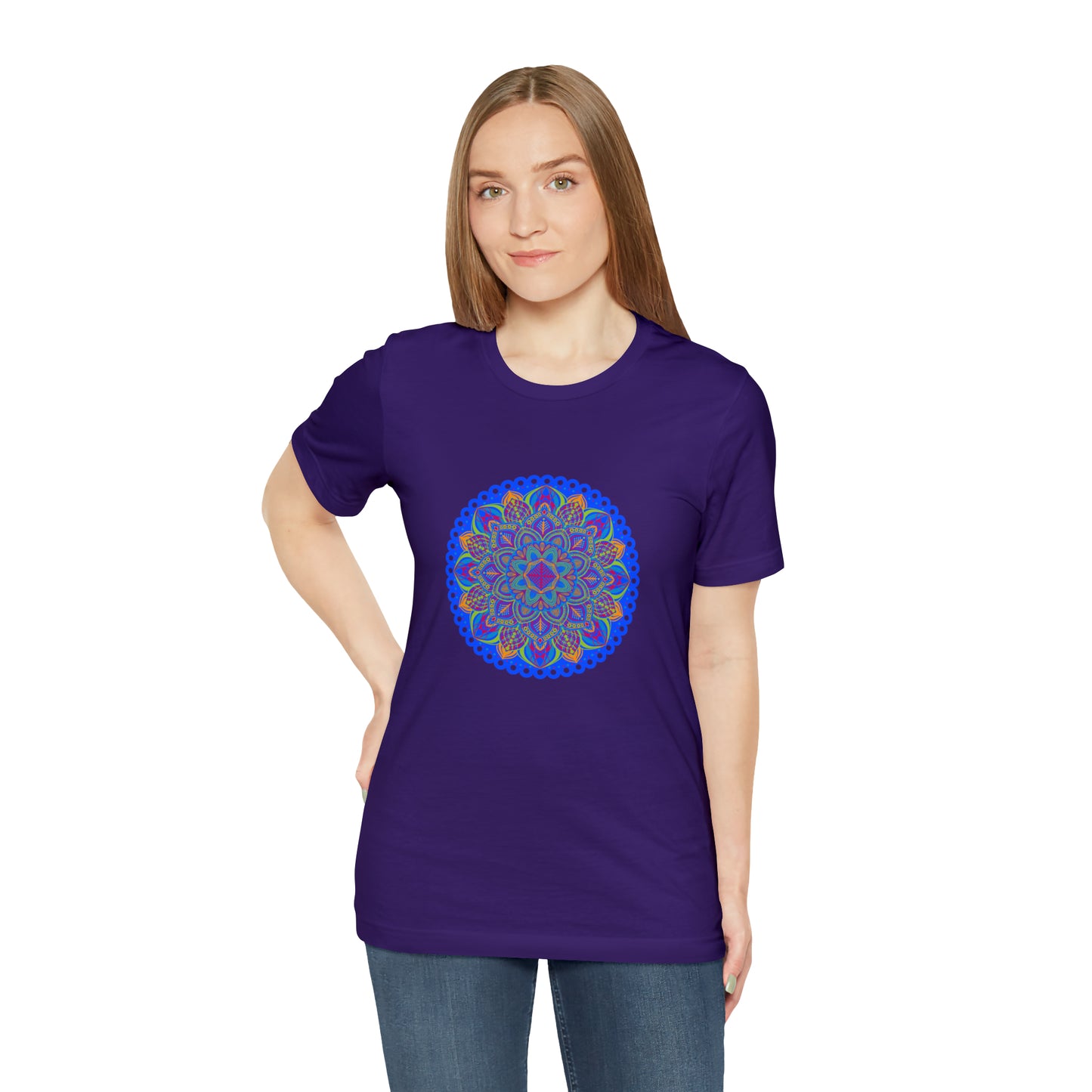 Art, Colorful, Nature, Flowers- Adult, Regular Fit, Soft Cotton,  T-shirt