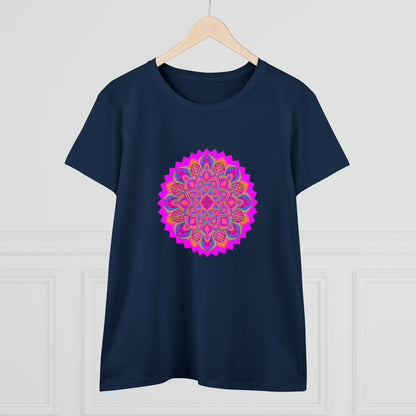 Art, Colorful, Nature, Flowers- Adult, Semi-fitted, T-shirt