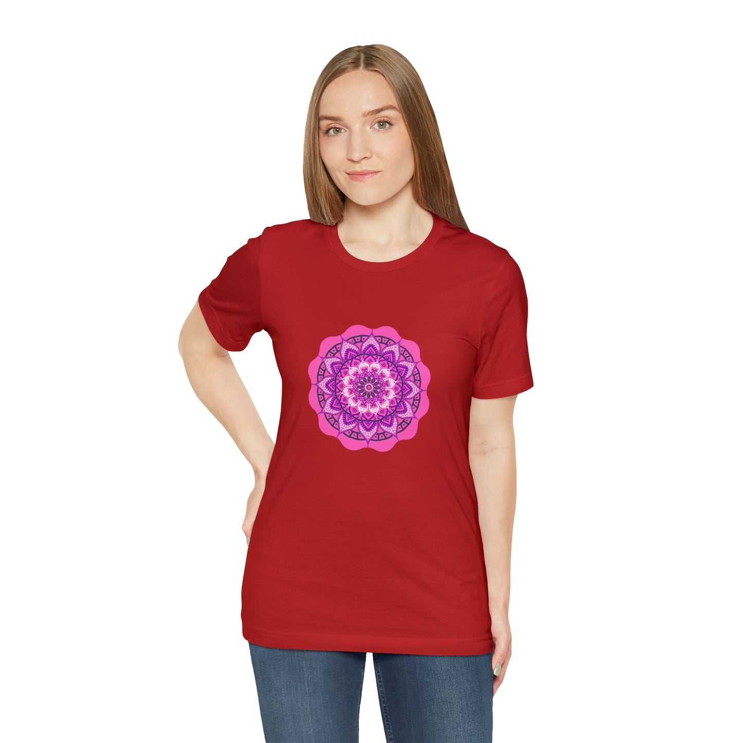 Art, Colorful, Nature, Flowers- Adult, Regular Fit, Soft Cotton,  T-shirt