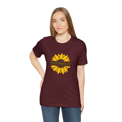 Nature, Plants, Flowers, Garden, Never Enough Plants, Sunflowers- Adult, Regular Fit, Soft Cotton, T-shirt