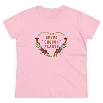 Nature, Plants, Never Enough Plants, Flowers- Adult, Semi-fitted, T-shirt