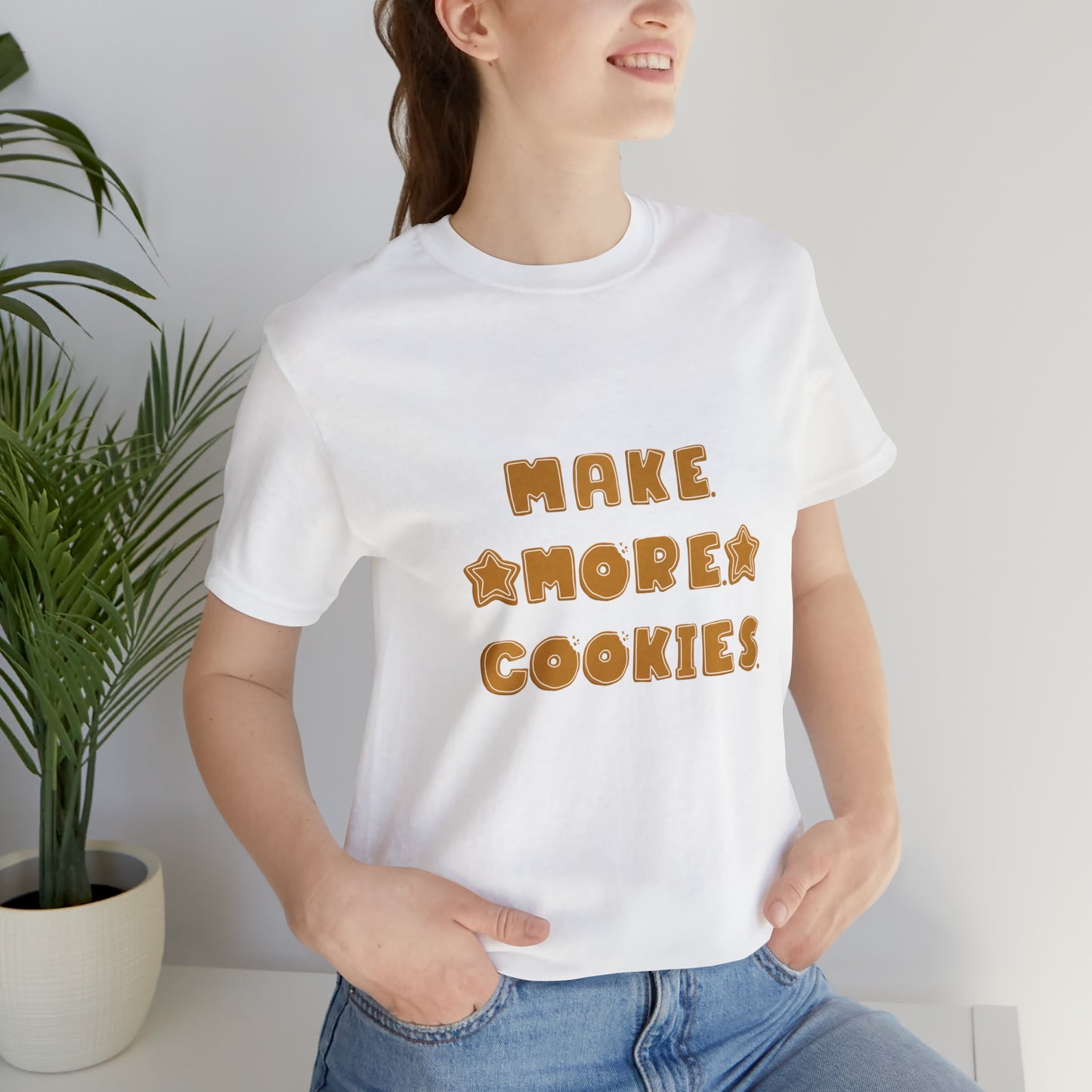 Hobby, Interests, Baking, Make More Cookies, Star, Things, Food- Adult, Soft Cotton, Regular Fit, T-shirt