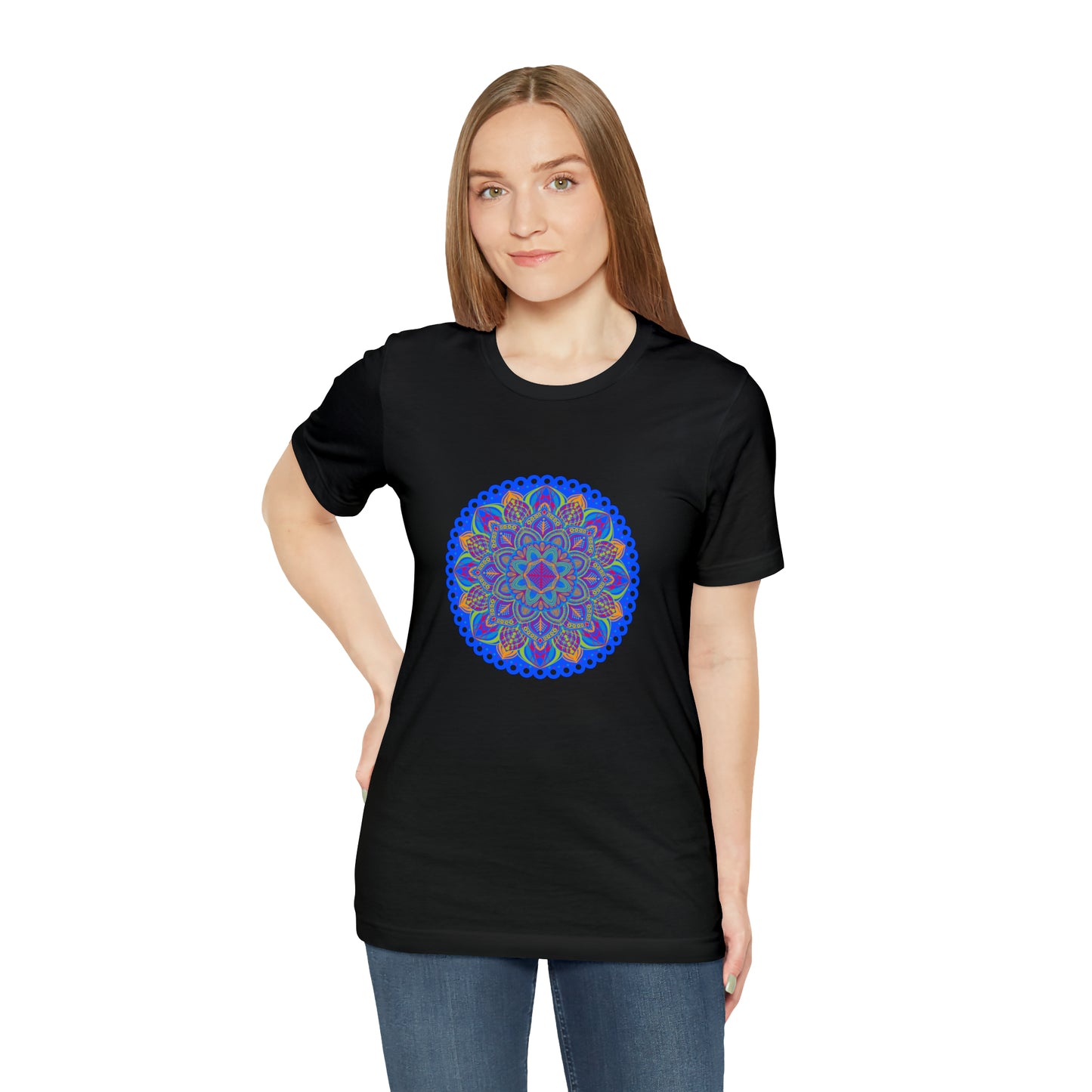 Art, Colorful, Nature, Flowers- Adult, Regular Fit, Soft Cotton,  T-shirt
