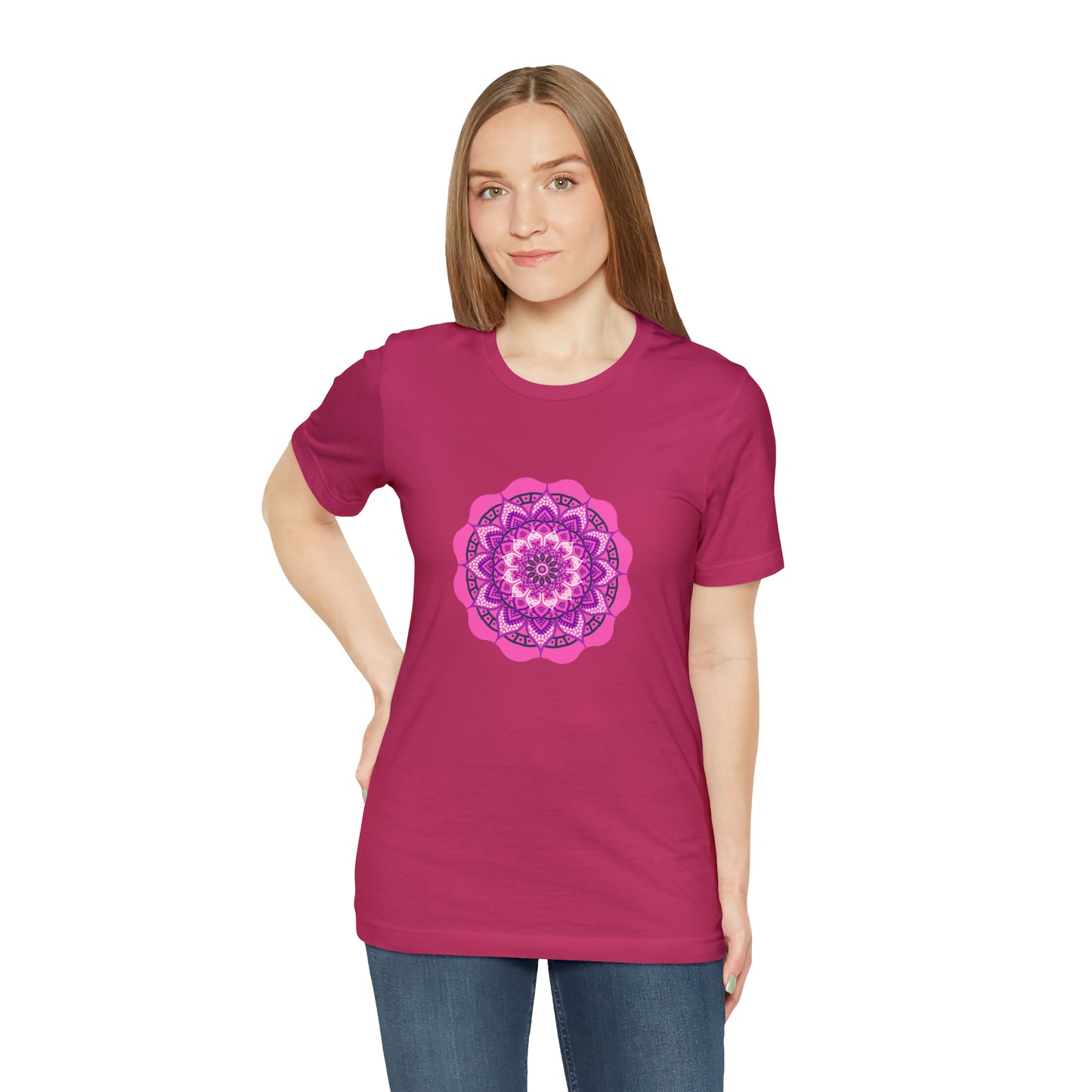 Art, Colorful, Nature, Flowers- Adult, Regular Fit, Soft Cotton,  T-shirt