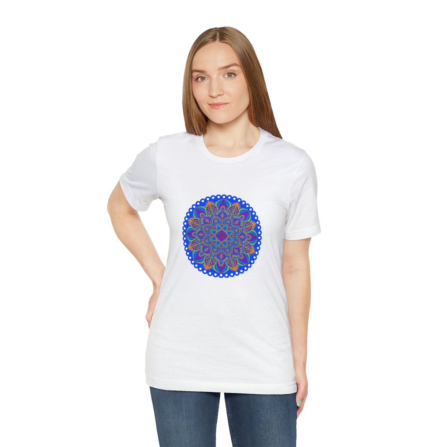 Art, Colorful, Nature, Flowers- Adult, Regular Fit, Soft Cotton,  T-shirt
