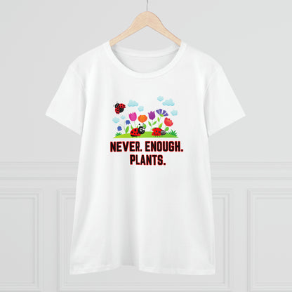Nature, Plants, Never Enough Plants, Ladybug, Bug- Adult, Semi-fitted, T-shirt
