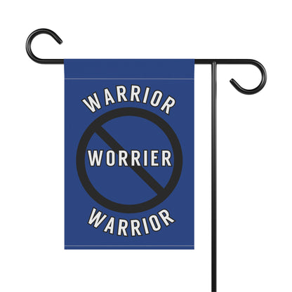 Feminist Flag, Yard Sign, Garden, Banner & House Banner, Not Worrier, Warrior, Fighter Gift, Cancer Awareness Flag, Yard Art, Activist Gift