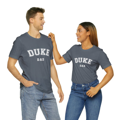 DUKE Dad, parent shirt- Adult, Regular Fit, Soft Cotton, T-shirt