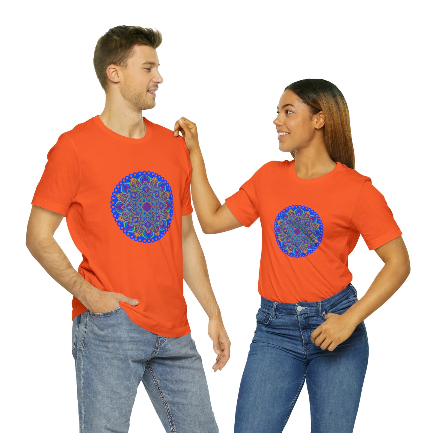 Art, Colorful, Nature, Flowers- Adult, Regular Fit, Soft Cotton,  T-shirt