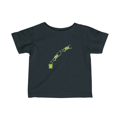Frog Crossing, Animals- Baby, Toddler Soft Cotton, T-shirt, Nature, Garden, Plants T-shirt