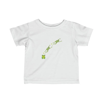 Frog Crossing, Animals- Baby, Toddler Soft Cotton, T-shirt, Nature, Garden, Plants T-shirt