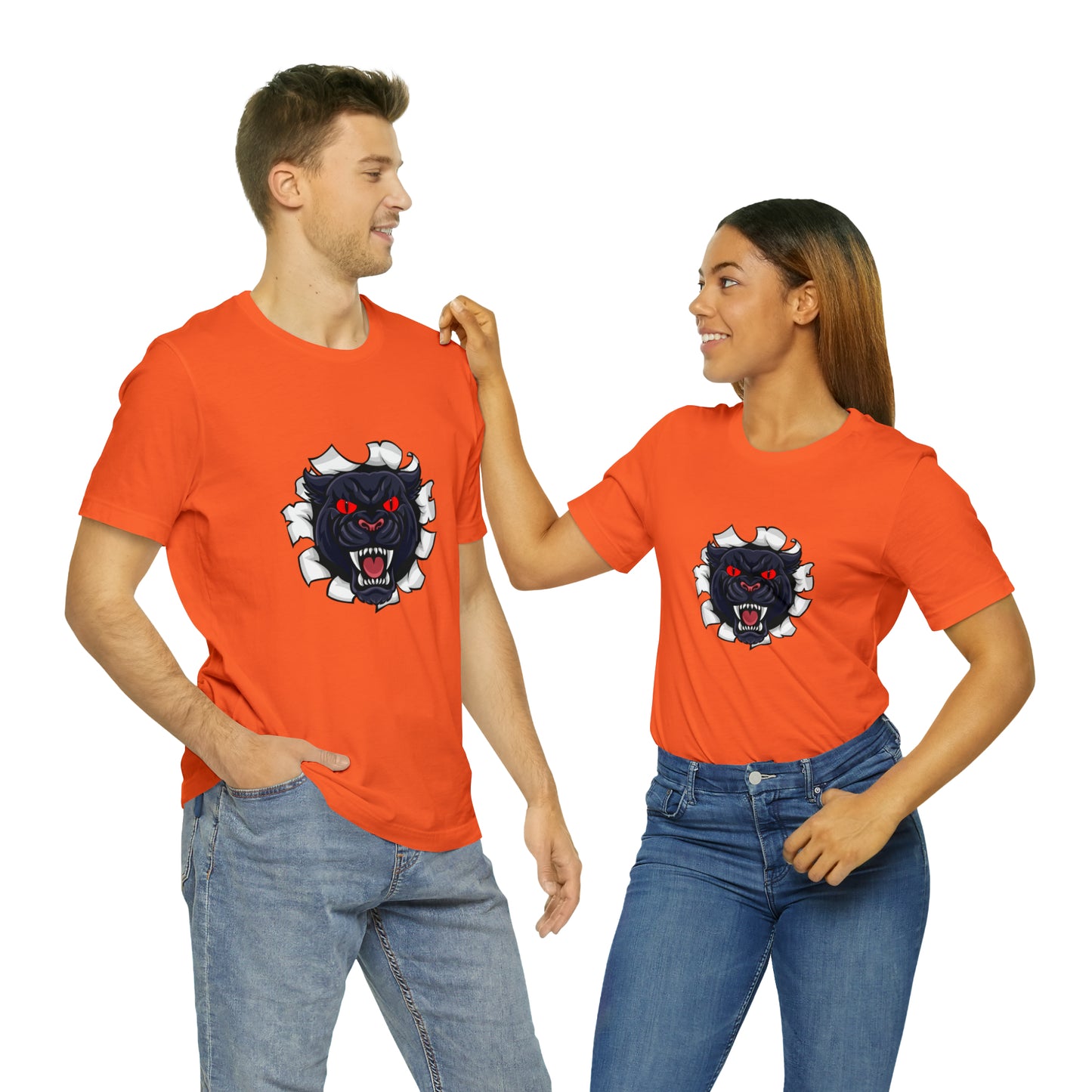 Holidays, Halloween, Animals, Felines- Adult, Regular Fit, Soft Cotton, T-shirt