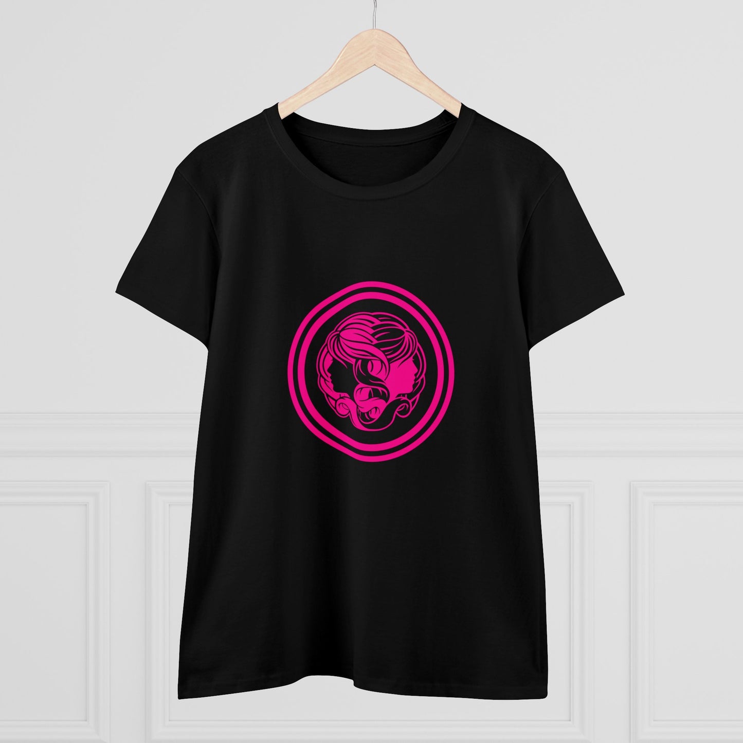 Symbol, Ying Yang, Woman - Adult, Semi-fitted, T-shirt
