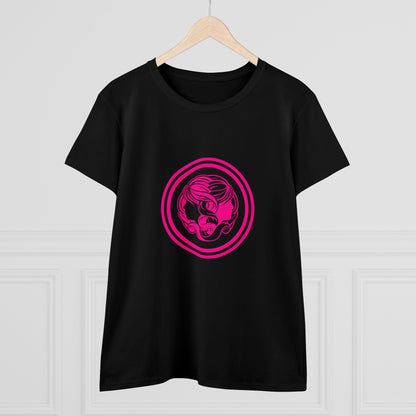 Symbol, Ying Yang, Woman - Adult, Semi-fitted, T-shirt
