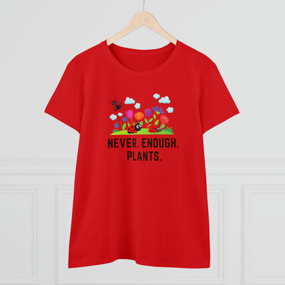 Nature, Plants, Never Enough Plants, Ladybug, Bug- Adult, Semi-fitted, T-shirt