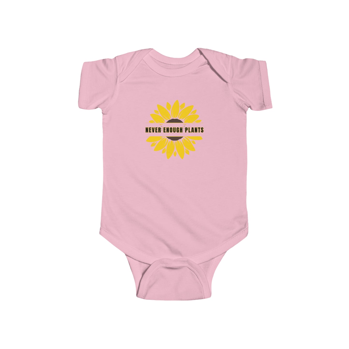 Nature, Plants, Flowers, Garden, Never Enough Plants, Sunflowers- Baby, Infant, Toddler, Soft Cotton, Onesie