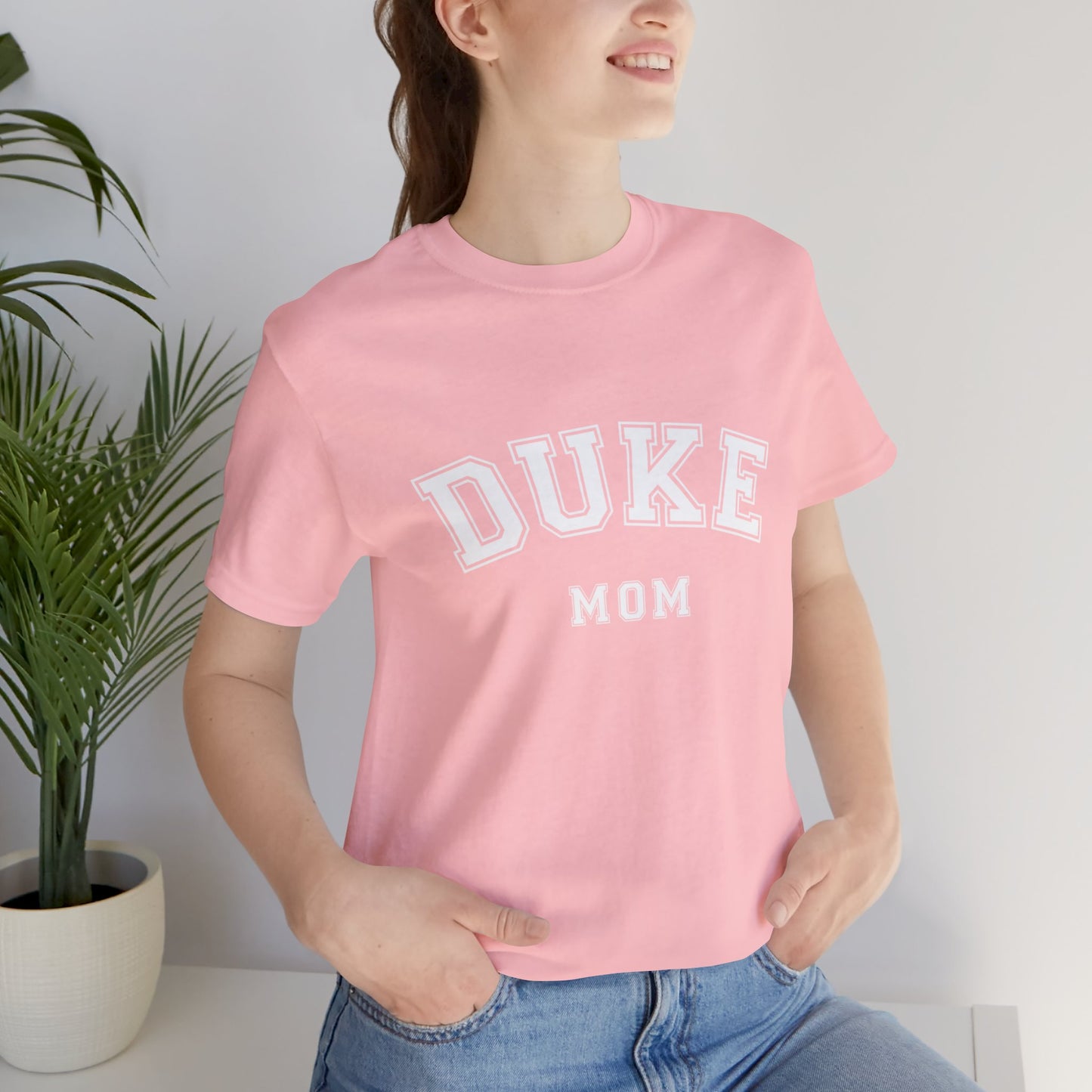DUKE Mom, parent shirt- Adult, Regular Fit, Soft Cotton, T-shirt