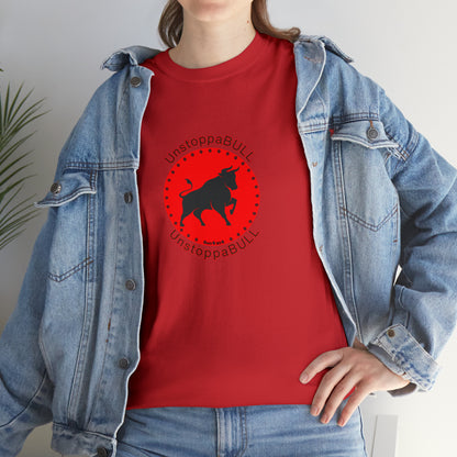 Bull, Unstoppable UnstoppaBULL, Animals- Adult, Heavy Cotton, T-Shirt