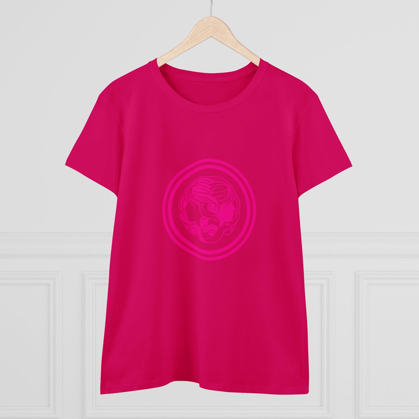 Symbol, Ying Yang, Woman - Adult, Semi-fitted, T-shirt