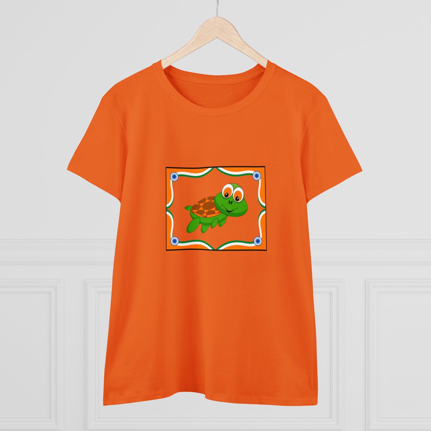 Turtle Swimming, Animals, Sports, Swimming- Adult, Semi-fitted, T-shirt