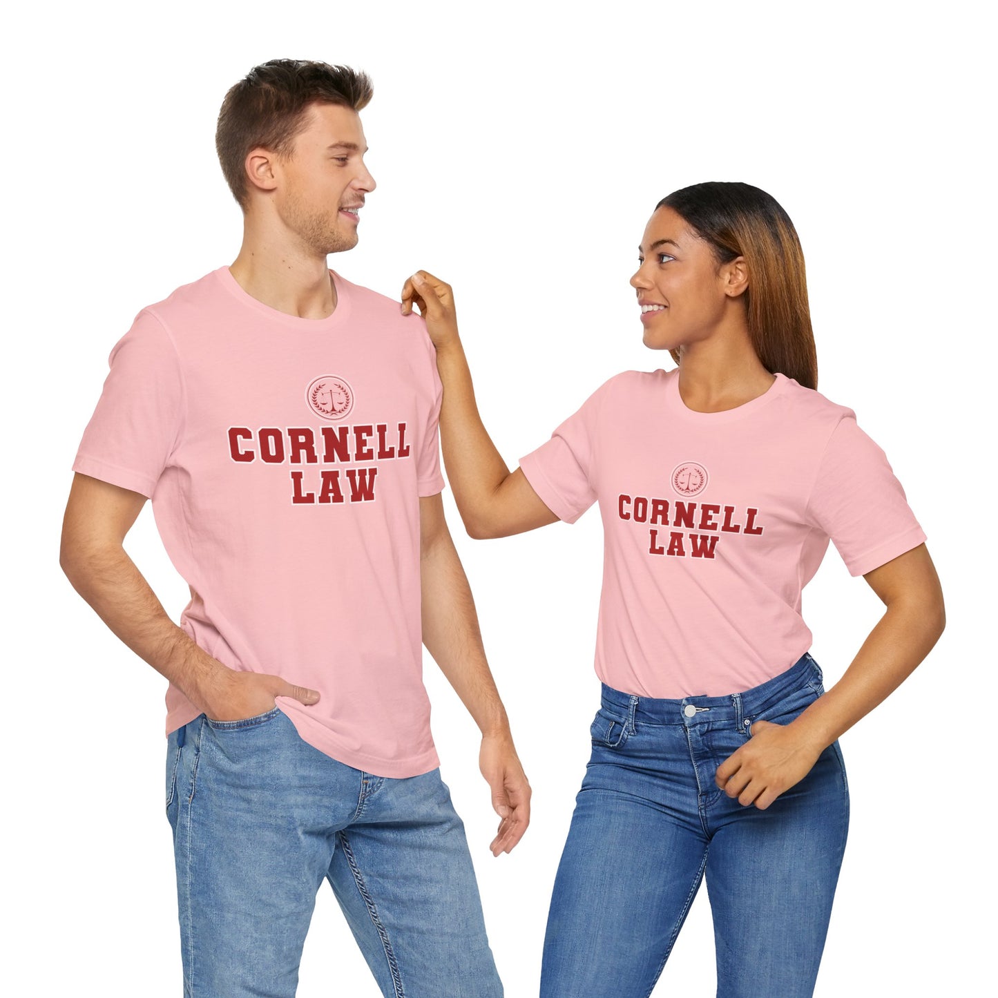 Cornell University Law School- Adult, Regular Fit, Soft Cotton, T-shirt