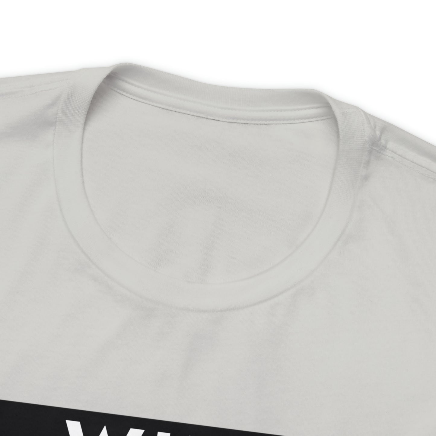 Bird, Who Me? Owl- Adult, Unisex Jersey Short Sleeve Tee, T-shirt