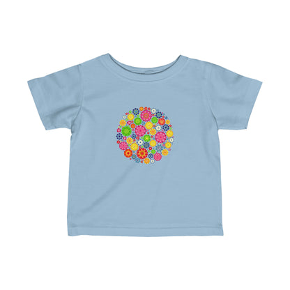 Colorful, Nature, Garden, Flowers- Baby, Infant, Toddler, T-shirt