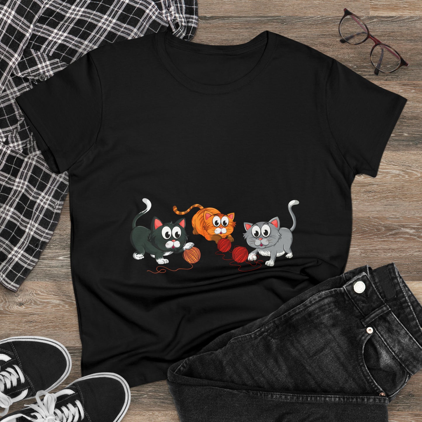 Kitty Cat T-Shirt / Check Out My Kitties Shirt / Unisex Jersey Short Sleeve Tee / Humorous Pet Clothes
