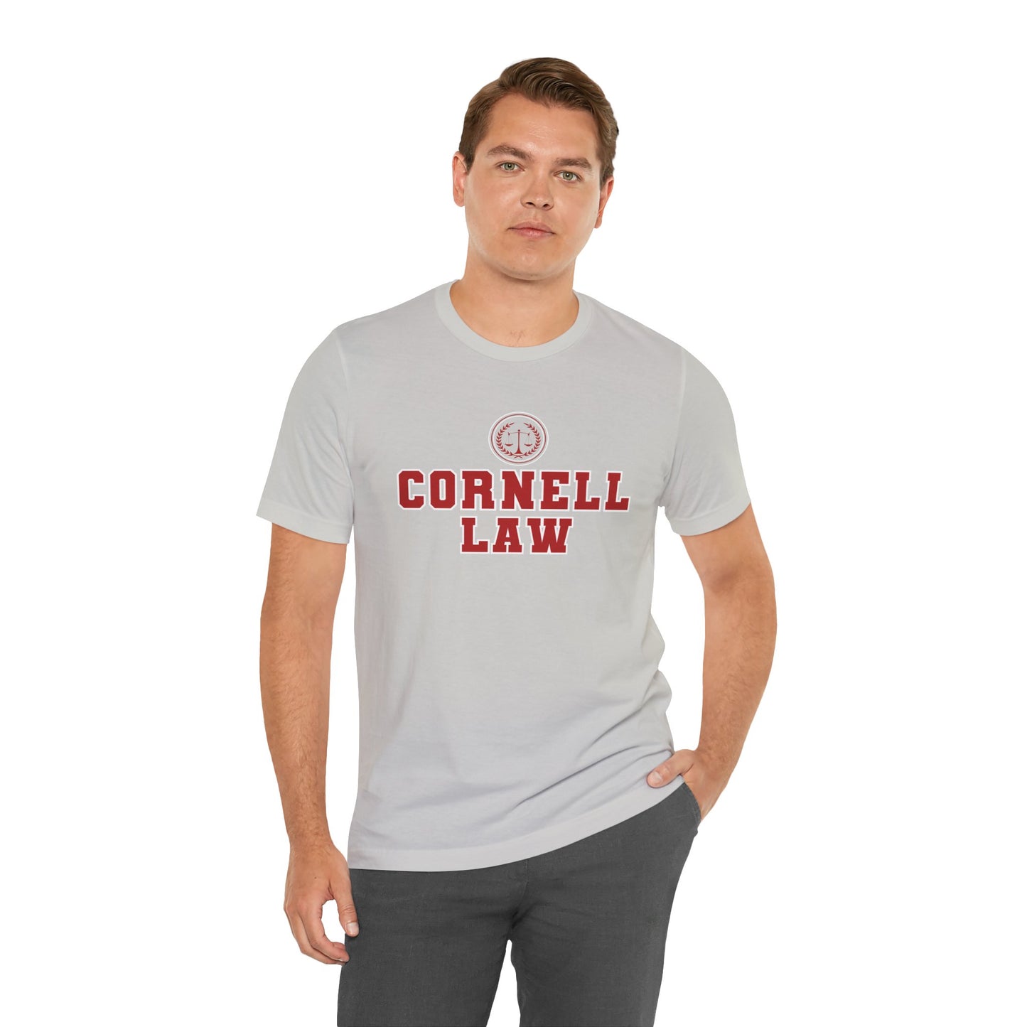 Cornell University Law School- Adult, Regular Fit, Soft Cotton, T-shirt