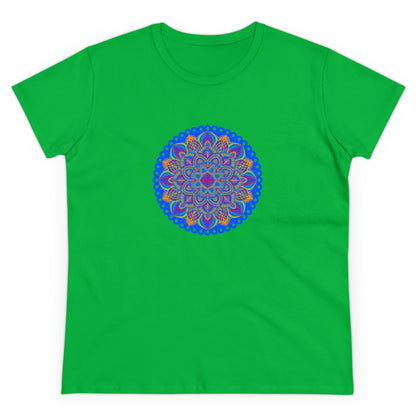 Art, Colorful, Nature, Flowers- Adult, Semi-fitted, T-shirt