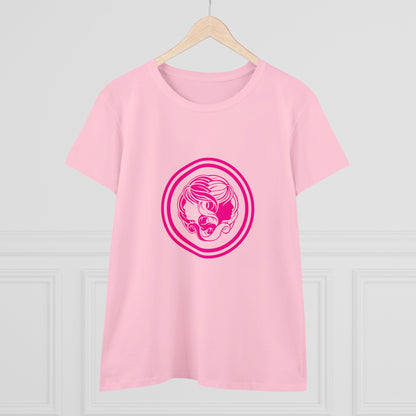 Symbol, Ying Yang, Woman - Adult, Semi-fitted, T-shirt