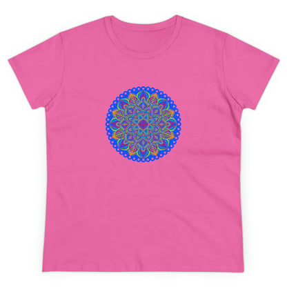 Art, Colorful, Nature, Flowers- Adult, Semi-fitted, T-shirt