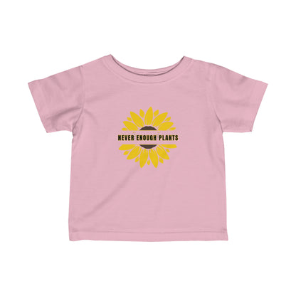 Nature, Plants, Never Enough Plants, Flowers, Sunflowers- Baby, Infant, Toddler, Soft Cotton, T-shirts