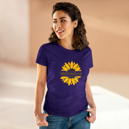 Nature, Plants, Flowers, Garden, Never Enough Plants, Sunflowers- Adult, Semi-fitted, T-shirt