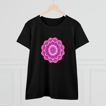 Colorful, Art, Nature, Flowers- Adult, Semi-fitted, T-shirt