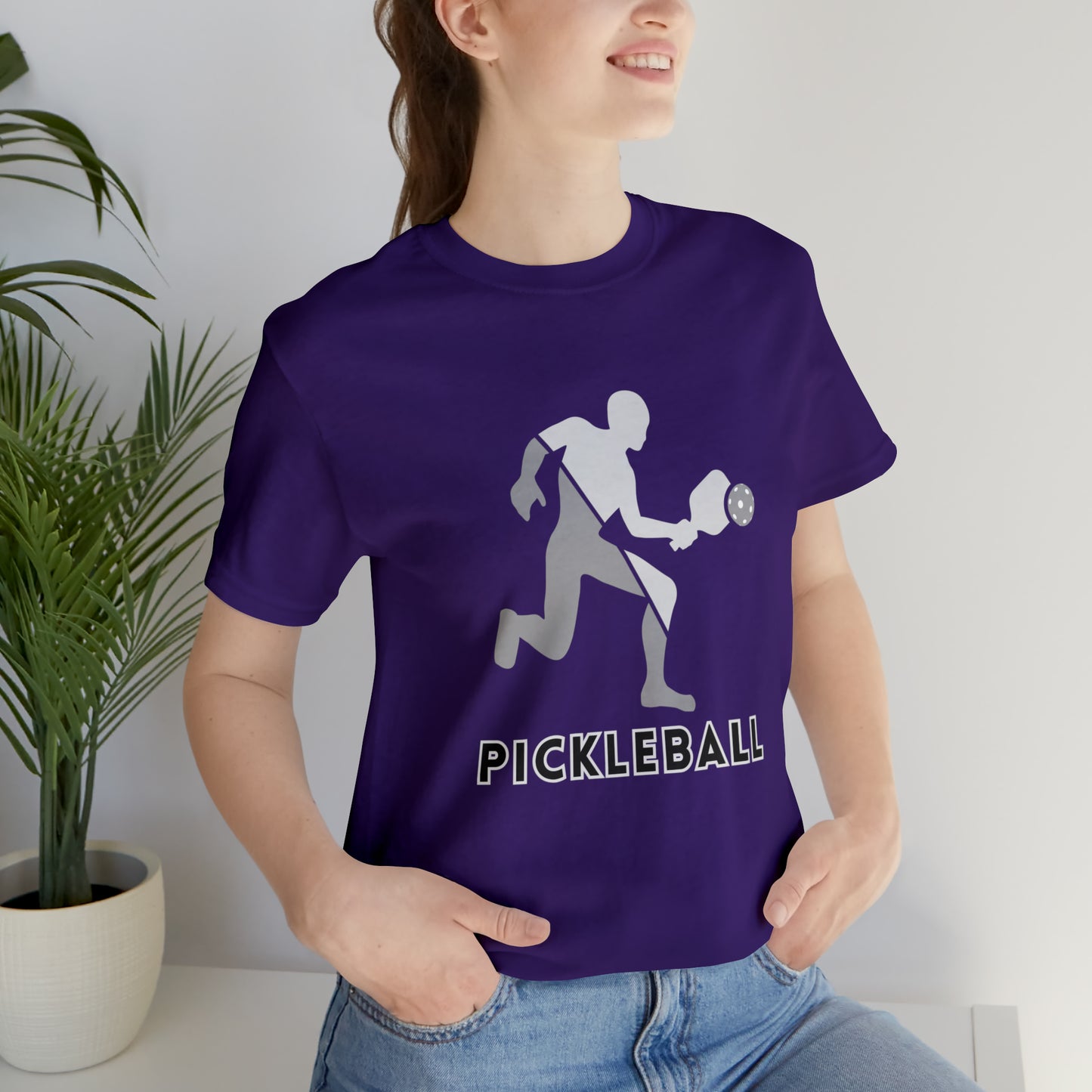 Pickleball Sports- Adult, Regular Fit, Soft Cotton, T-shirt